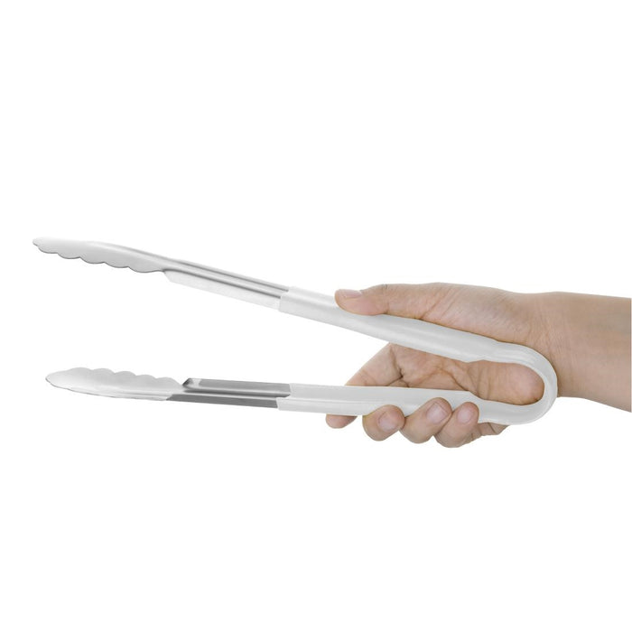 Hygiplas kleurcode serveertang wit 30cm