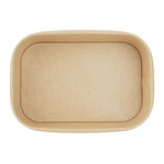 Fiesta Recyclebare Rechthoekige Voedselcontainers 650ml (Verpakking Van 300)