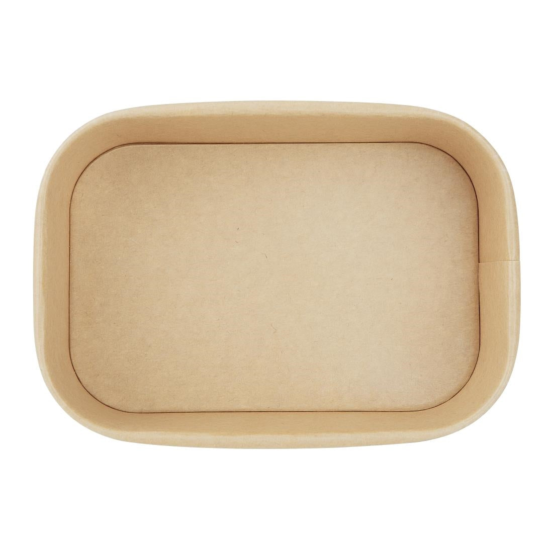 Fiesta Recyclebare Rechthoekige Voedselcontainers 650ml (Verpakking Van 300)