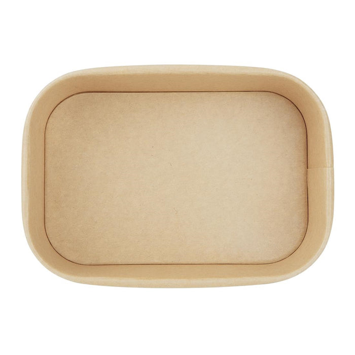 Fiesta Recyclebare Rechthoekige Voedselcontainers 650ml (Verpakking Van 300)