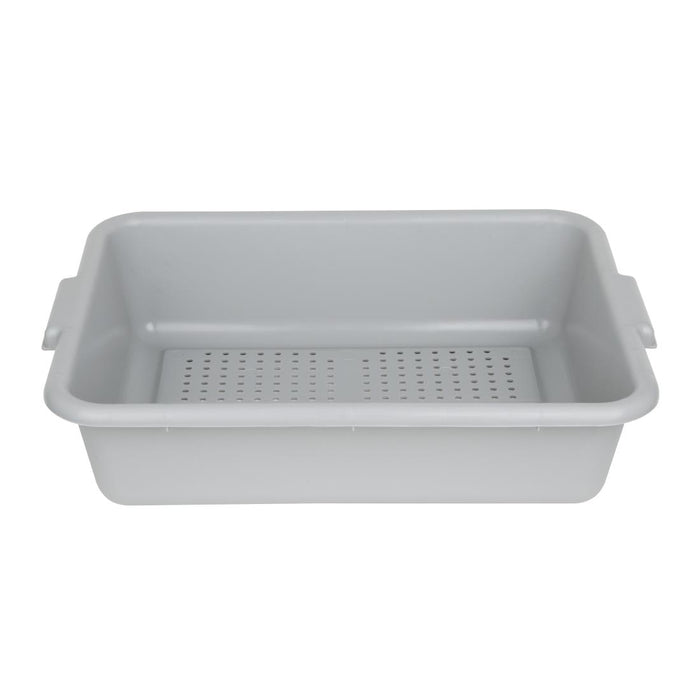 Vogue Edlp Plastic Perforated Storage Box Grijs