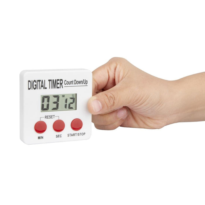 Nisbets Essentials digitale kookwekker met magneet