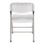 Bolero opklapbare stoelen wit (2 stuks)