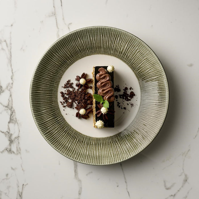 Churchill Bamboo Ceramic Spinwash Alpine Bord 27.6cm (pak van 12)