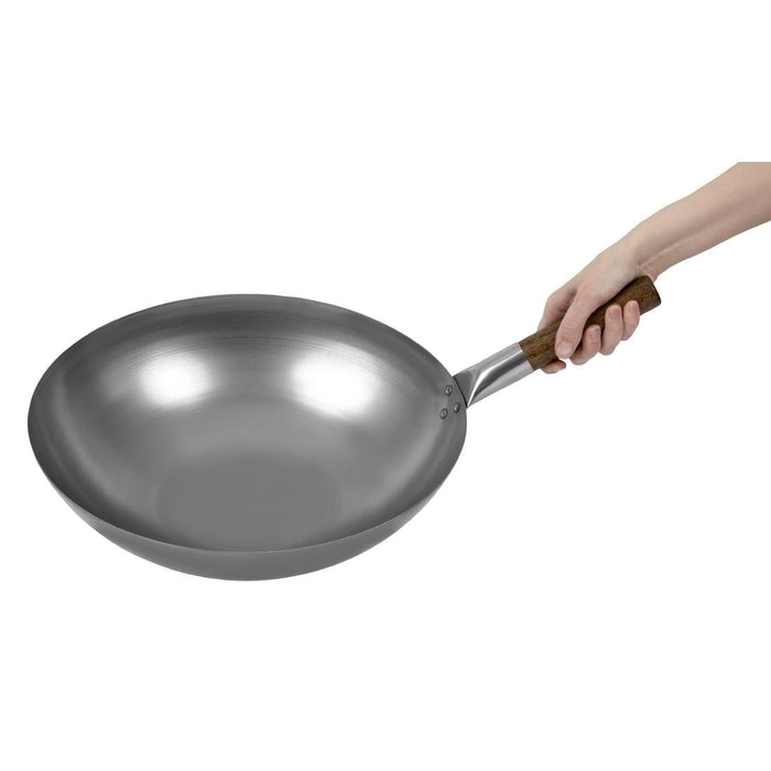 London Wok wok met ronde bodem 38cm