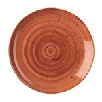 Churchill Stonecast Spiced Orange Evolve Coupe Bord 26cm (pak van 12)