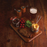 Olympia RVS fritesmand met handgreep 8cm