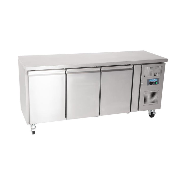 Polar U-serie 3-deurs koelwerkbank 339L