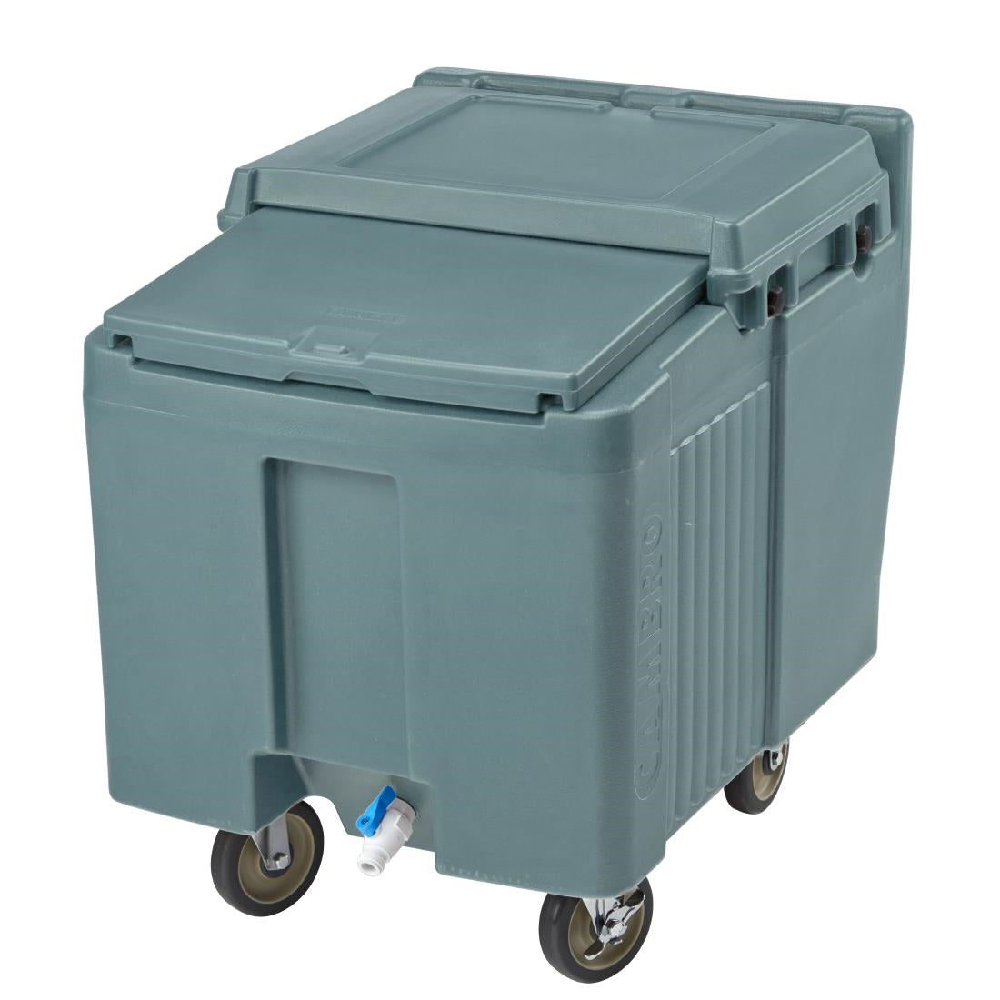 Cambro Ics125L Ijscaddy Met Schuifdeksel Leisteenblauw