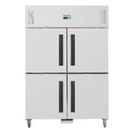 Polar g-serie opstaande dubbele stabiele deur gastro vriezer 1200ltr
