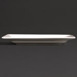 Olympia Lumina rechthoekige schalen met brede rand 20x13cm (6 stuks)