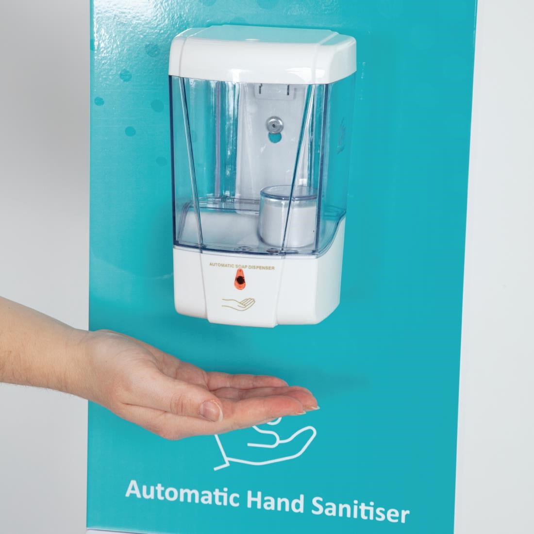 Automatische dispenser voor handreiniger