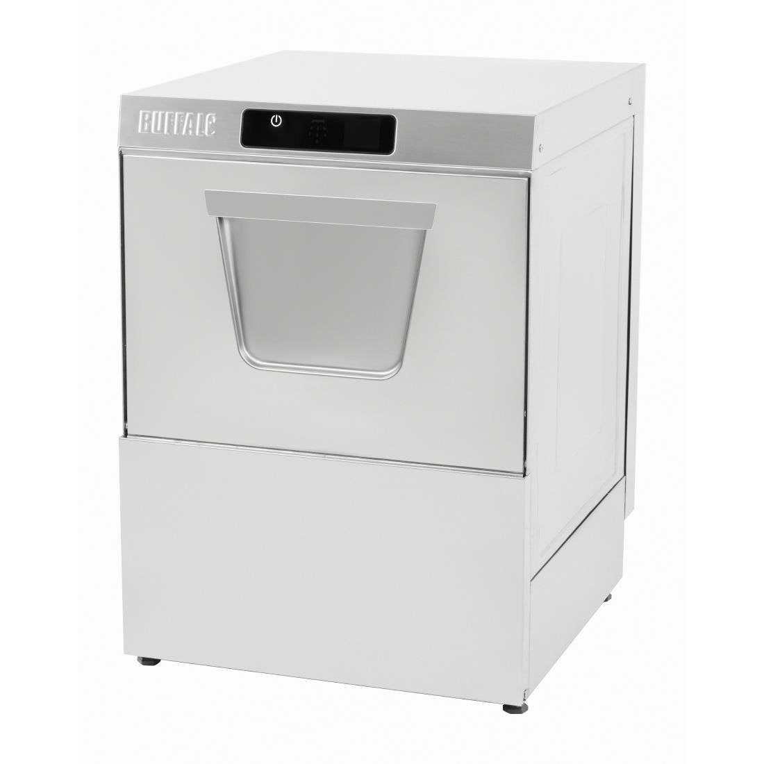 Buffalo Digitale Onderbouw Vaatwasser Met Afvoerpomp 500mm Mand 2.9Kw Enkelvoudige Fase