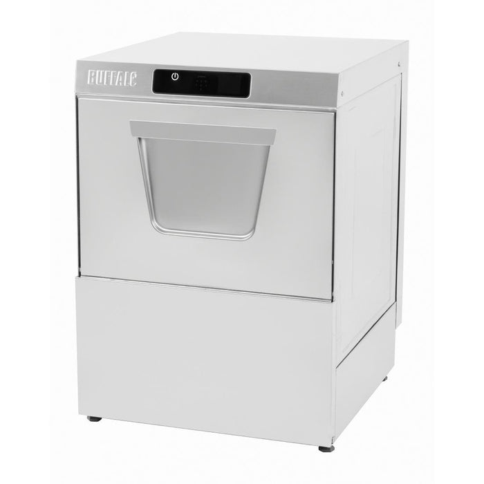 Buffalo Digitale Onderbouw Vaatwasser Met Afvoerpomp 500mm Mand 2.9Kw Enkelvoudige Fase