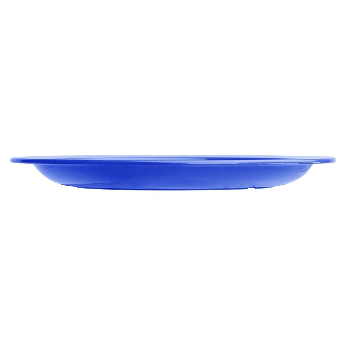 Olympia Kristallon polycarbonaat borden 17,2cm blauw (12 stuks)