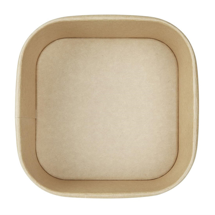 Fiesta Recycleerbare Vierkante Containerbodems 1400ml (Pakket Van 300)