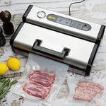 Vogue Composteerbare Geëmbosseerde Vacuümverpakkingszakken 200x300mm (Pak Van 50)