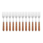 Olympia steakvork met houten heft (12 stuks)