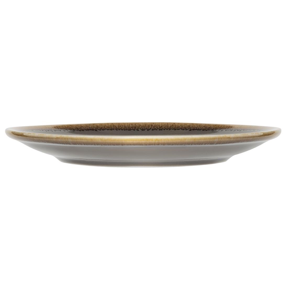 Olympia Kiln ronde coupeborden grijs 17,8cm (6 stuks)