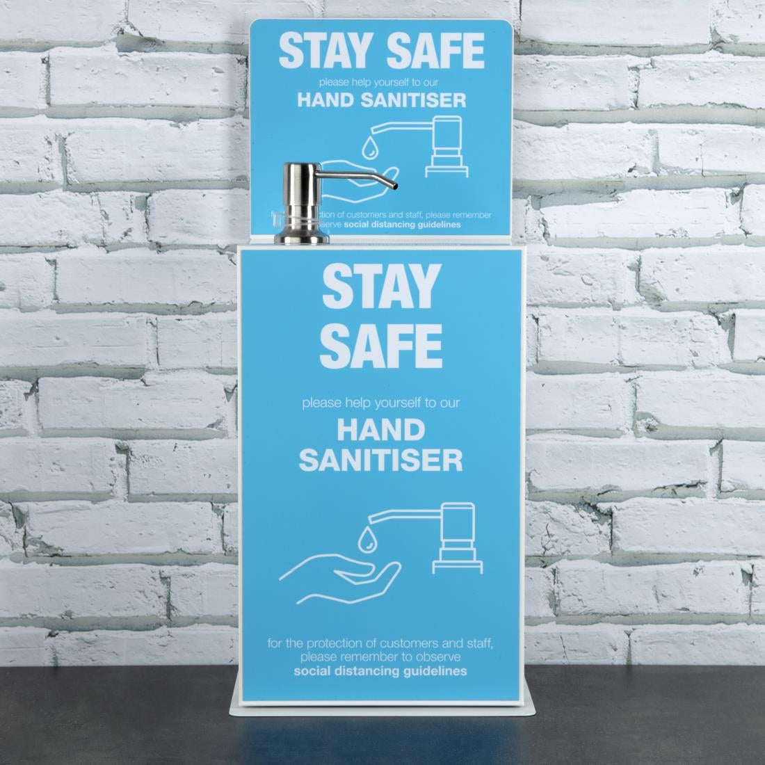 Wandgemonteerde dispenser voor handreiniger 5L