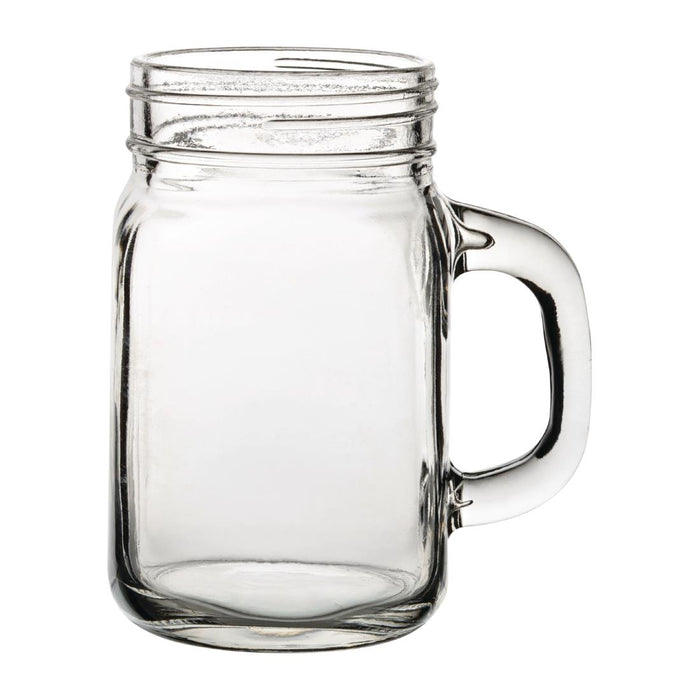 Utopia Mason Jars met handvat 430ml (24 stuks)