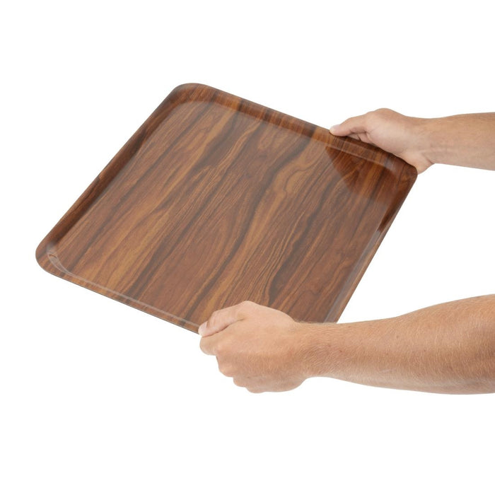 Cambro Capri Dienblad Walnoot 36X46cm