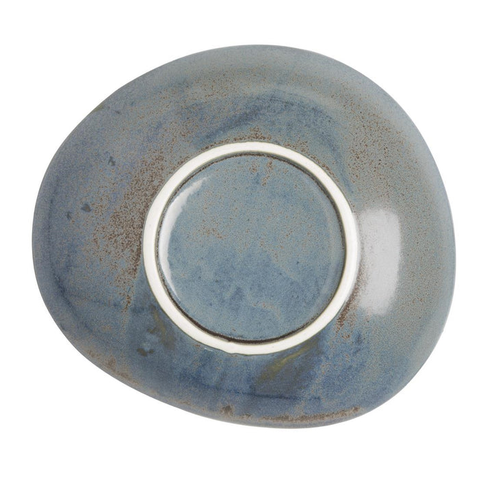 Olympia Ember Blauwe Driehoekige Kommen 245 mm (Pak Van 4)