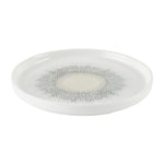 Churchill Studio Prints Fusion Grey Bord Met Opstaande Rand 25.9cm (pak van 6)