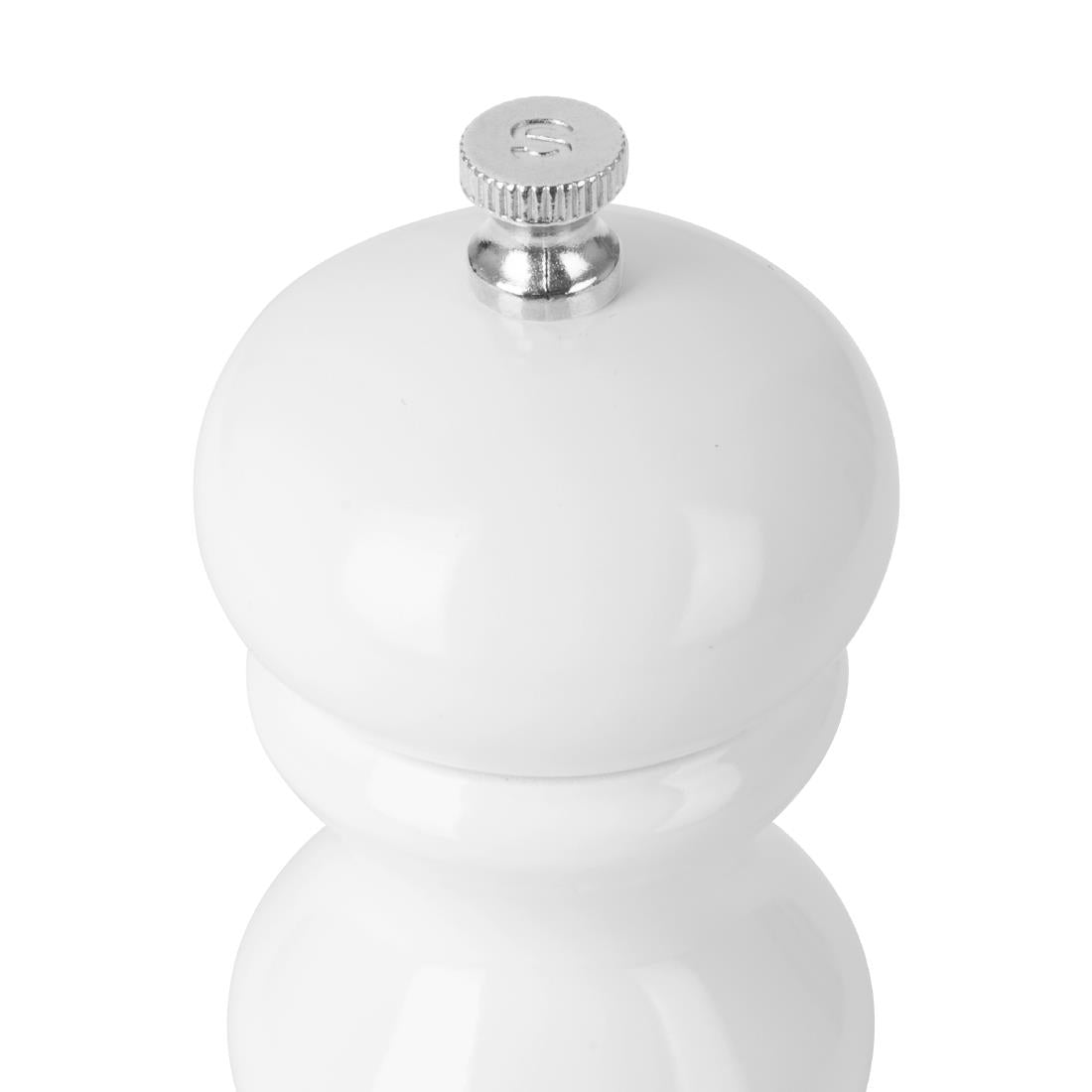 Olympia Zout- Of Pepermolen Wit Hevea Hout 125mm