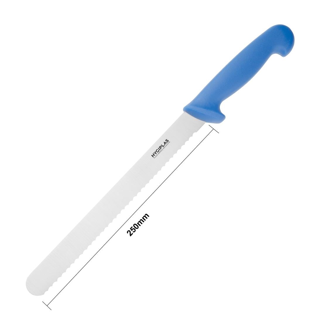 Hygiplas Slicer Gekarteld Blauw 24.8cm