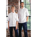 Koksbuis Unisex Korte Mouw Wit XS