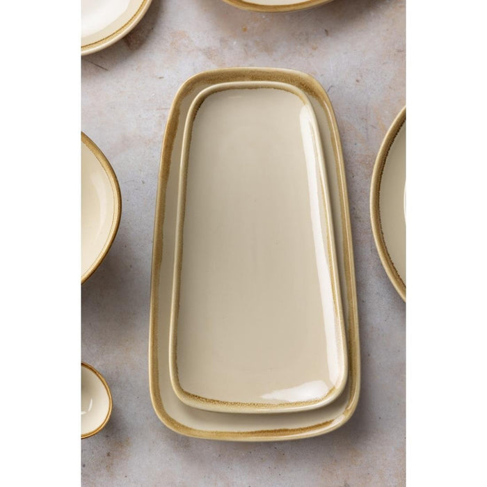 Olympia Kiln medium schalen zandsteen 29,5cm (4 stuks)