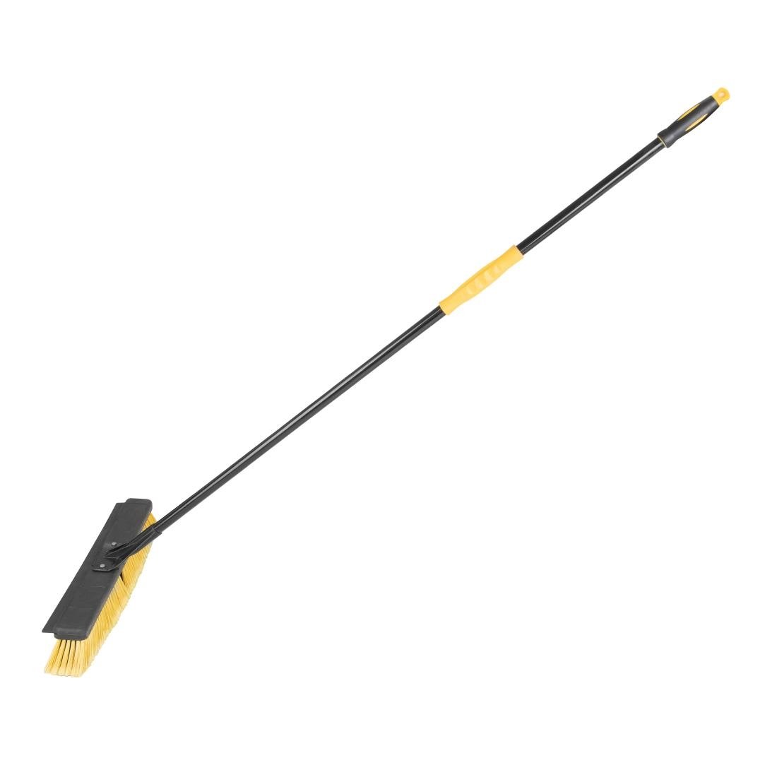 Jantex Zware Bezem & Steel Set Met Trekker 24"