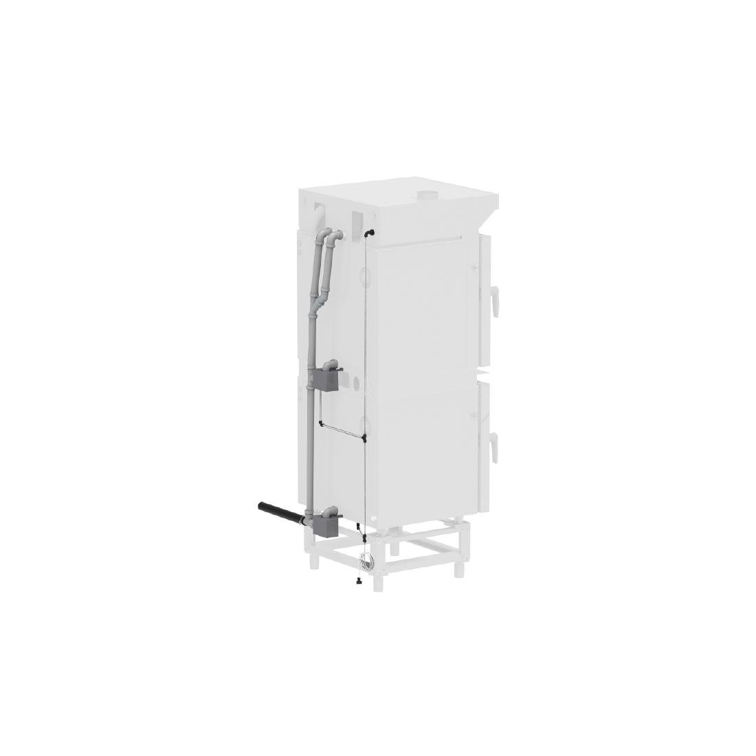 Buffalo Slim Touchscreen Compact Combi Oven 6 x GN 1/1 Met Installatiekit