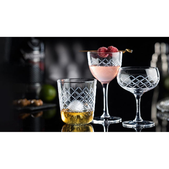 Utopia Raffles Diamond Tumblers 360ml (Pak Van 6)