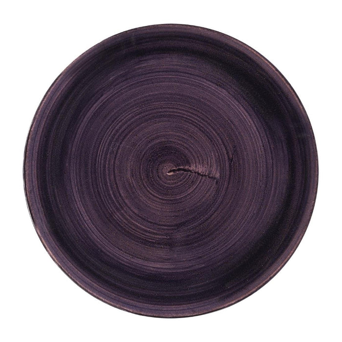 Churchill Stonecast Patina Cobalt Deep Purple Evolve Coupe Bord 26cm (pak van 12)