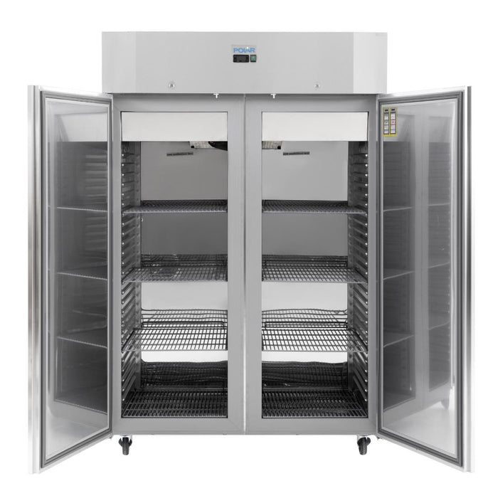 Polar U-Serie Energiezuinige Staande Koelkast Met Dubbele Deur 1400 Liter