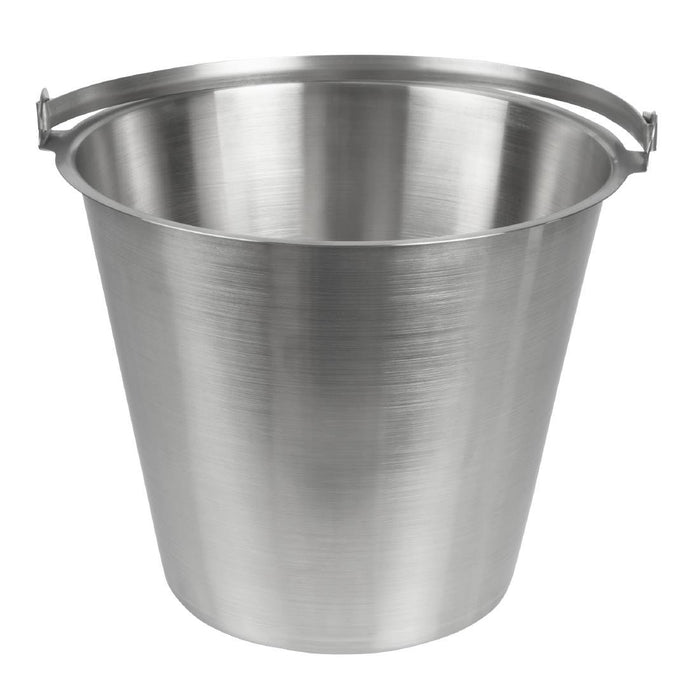 Jantex roestvrijstalen emmer 12ltr