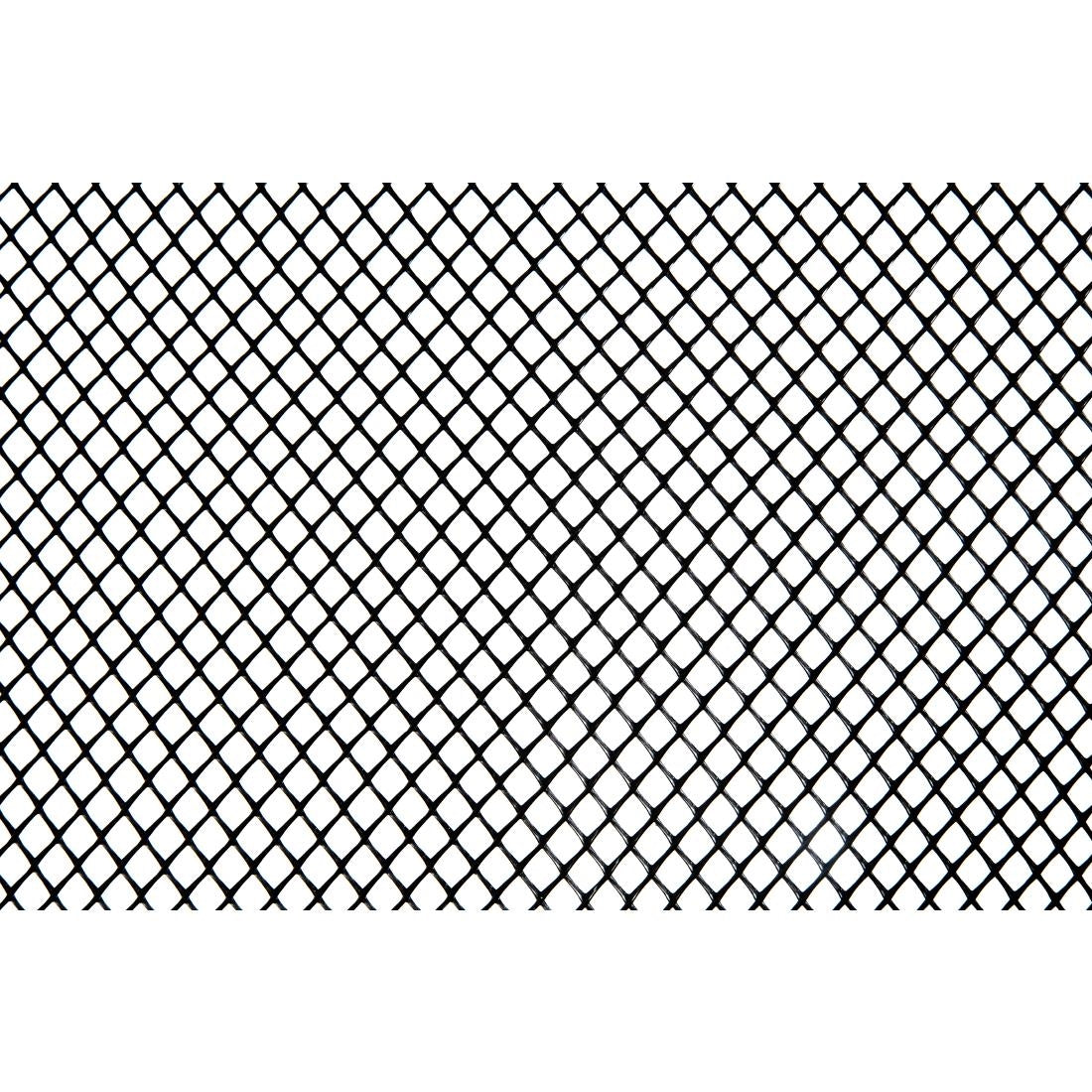 Bar liner op rol zwart 10m