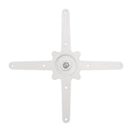 Bolero gietijzeren ronde tafelvoet wit 548(B)x728(H)mm