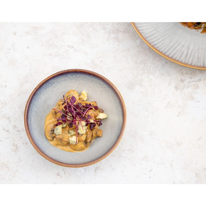 Olympia Drift Grijze Effen Coupeschalen 155 mm (Pak Van 6)