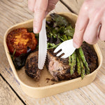 Fiesta Composteerbare Papieren Vorken 155mm (Verpakking Van 100)