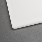 Nisbets Essentials polypropyleen snijplank wit 340 x 255 x 7mm