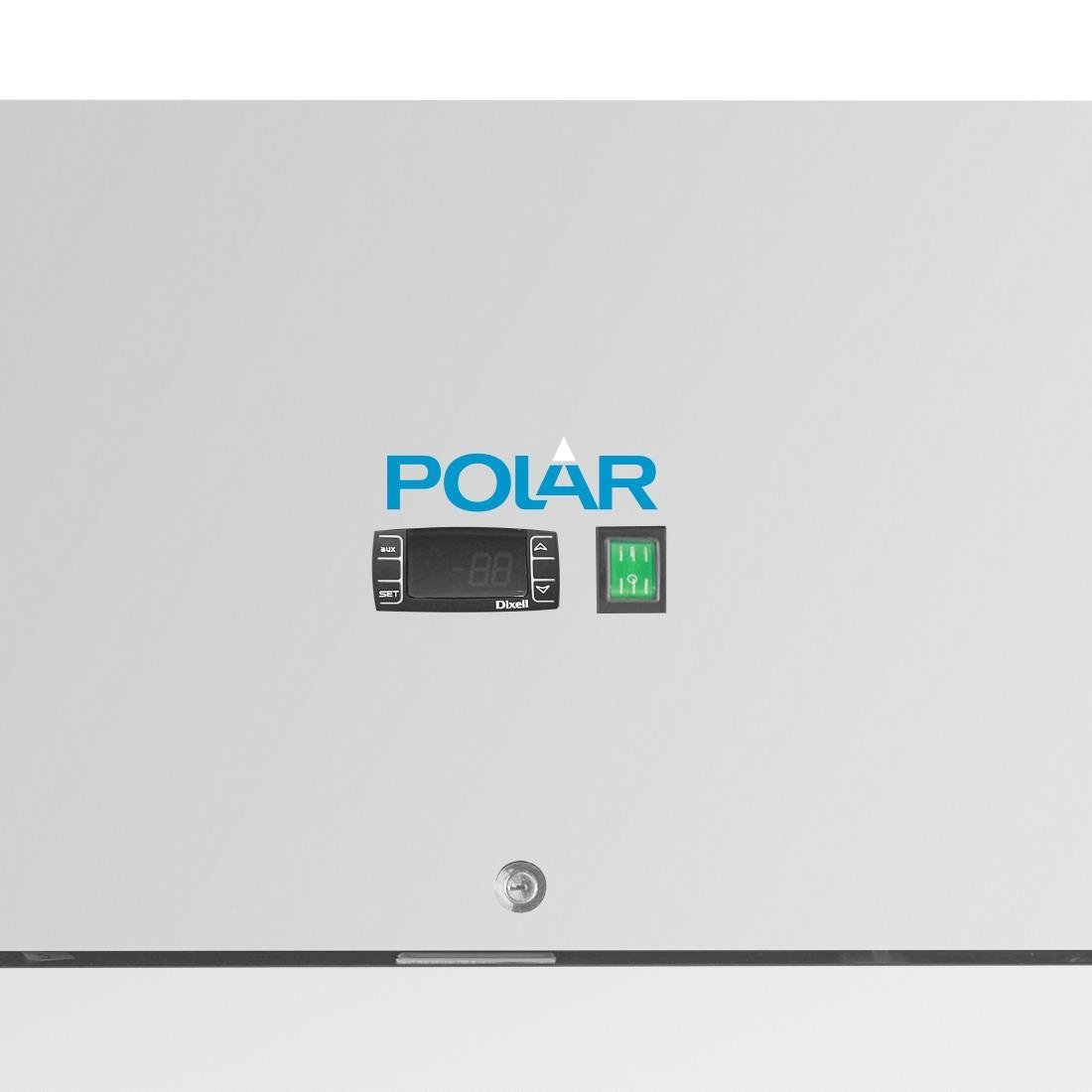 Polar G-serie 1-deurs vriezer RVS 600L