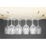 Olympia glazenrek verchroomd 40,5cm