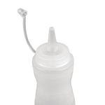 Vogue knijpfles met dop 34cl transparant