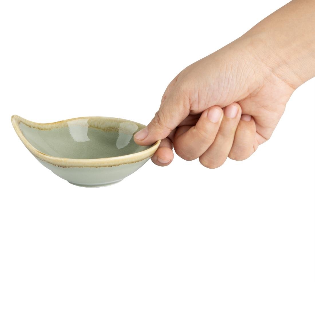 Olympia Kiln dipschaaltjes mosgroen 7cl (12 stuks)