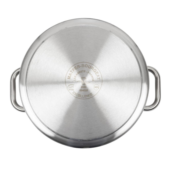 Matfer Bourgeat Excellence RVS inductie soeppan 17,2L