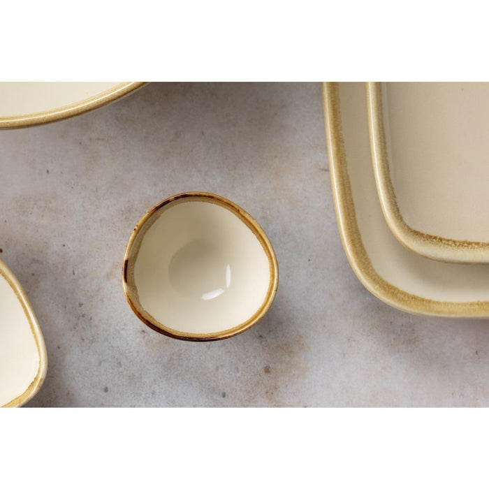 Olympia Kiln dipschaaltjes zandsteen 7cm (12 stuks)