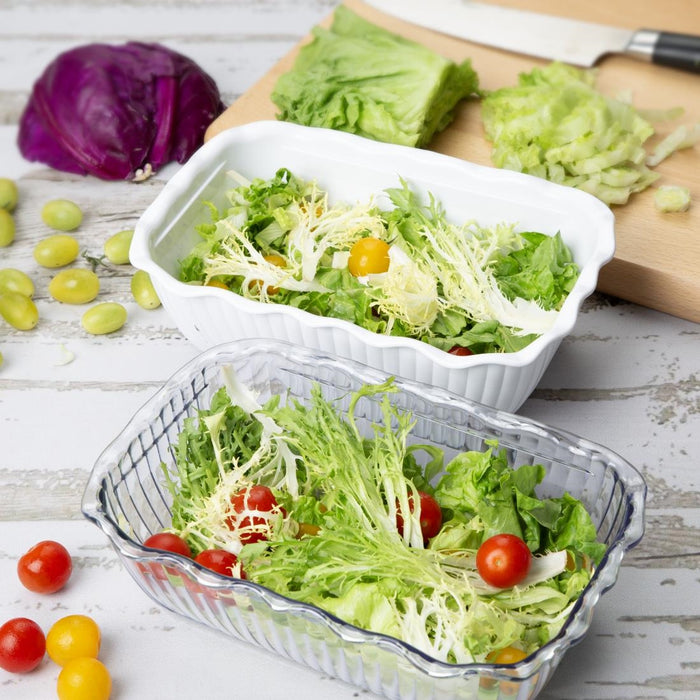 Olympia Kristallon Middelgrote Saladeschaal - Transparant